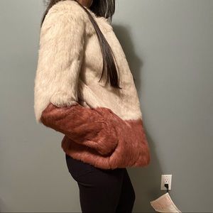 Two-tone Fur Jacket